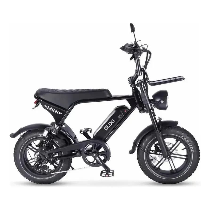 Bicicleta Elétrica Bike V8 Ultra Mini Preto 16