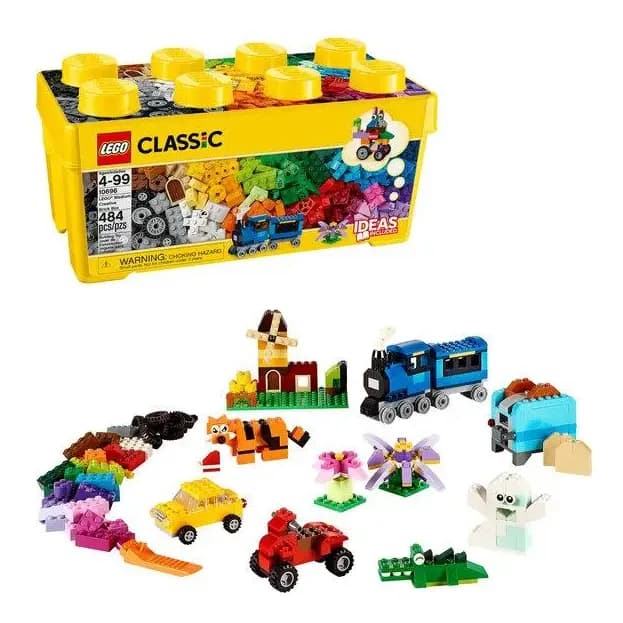LEGO Classic - Caixa Média de Peças Criativas 484 Peças