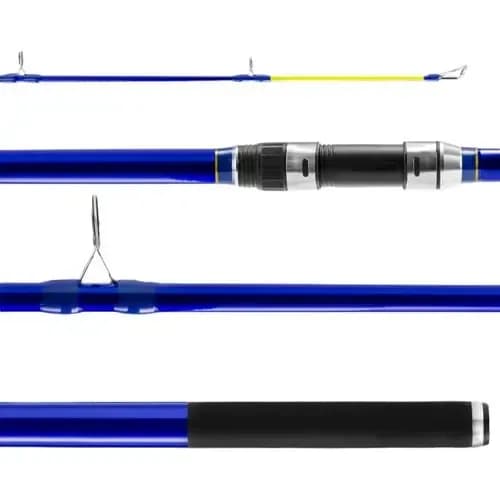 Vara Pesca De Praia Carbono Tubular Longo Arremesso 4,20mts