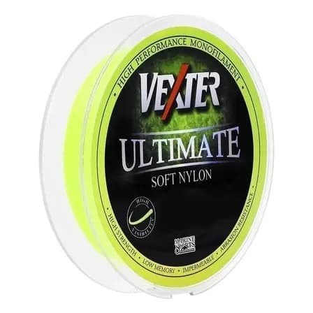 Linha De Pesca Vexter Ultimate Soft Nylon 0,37mm 300m Cor Verde