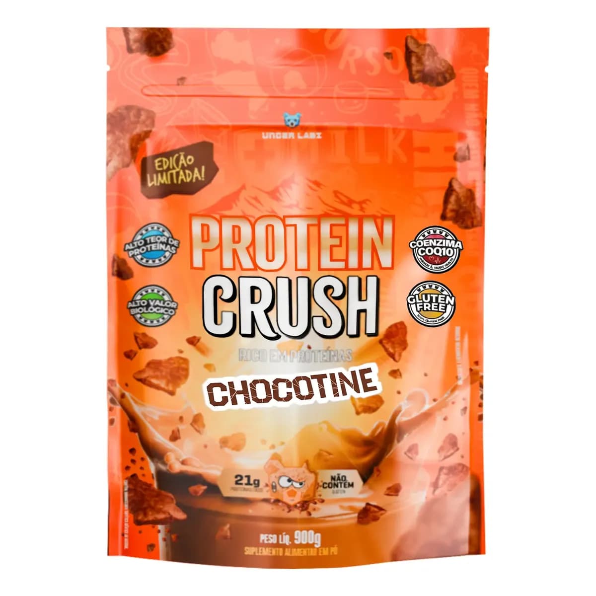 Whey Protein Crush 100% Concentrado Under Labz Coenzima Q10