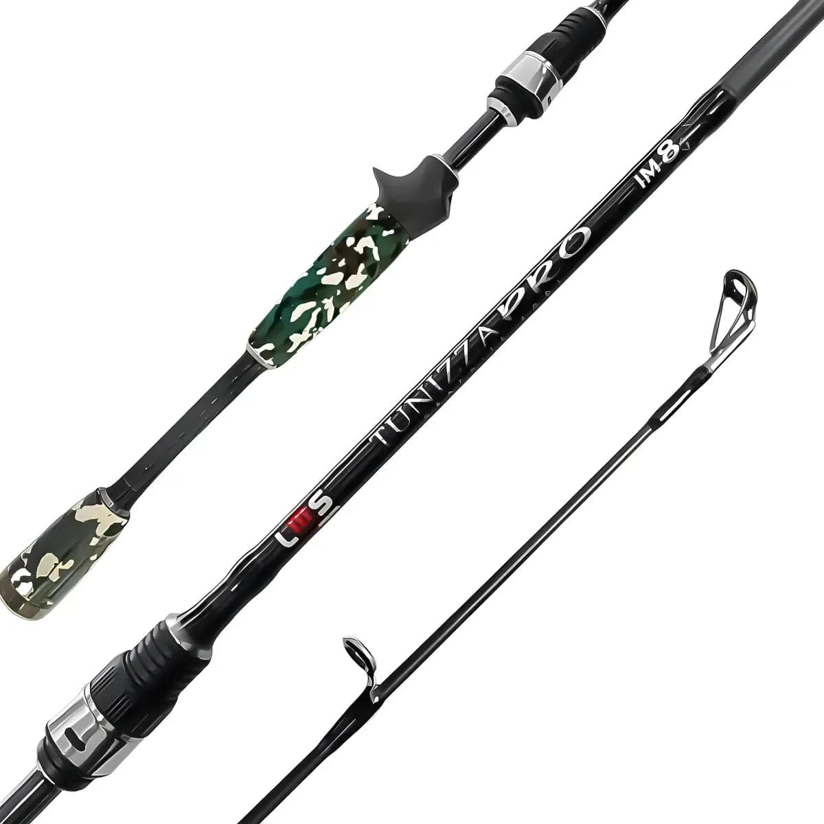 Vara Pesca Carretilha Lumis Tunizza Pro Carbono 1,83m 10-25 lbs