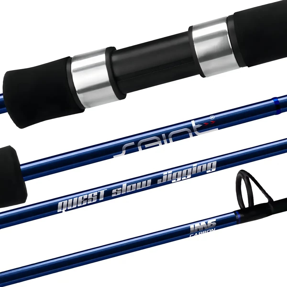 Vara Para Molinete Quest Slow Jigging 631sp 1,92mts Pe 1-3  6kg Inteiriça - Saint
