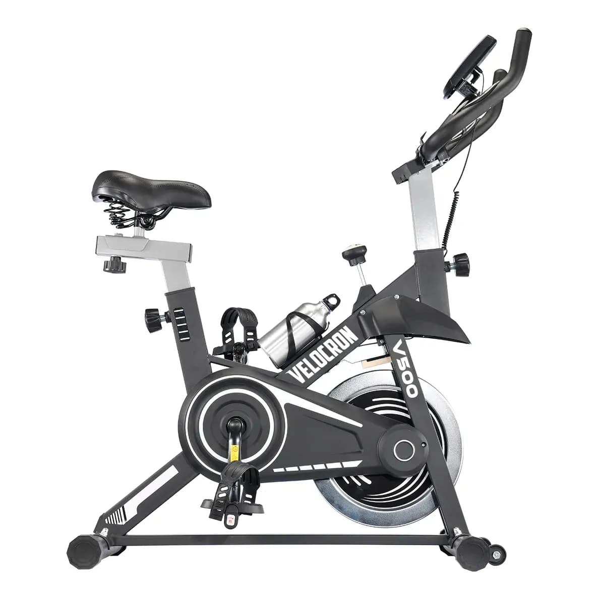 Bicicleta Ergométrica Spinning Inércia 5kg Velocron V500 Preto