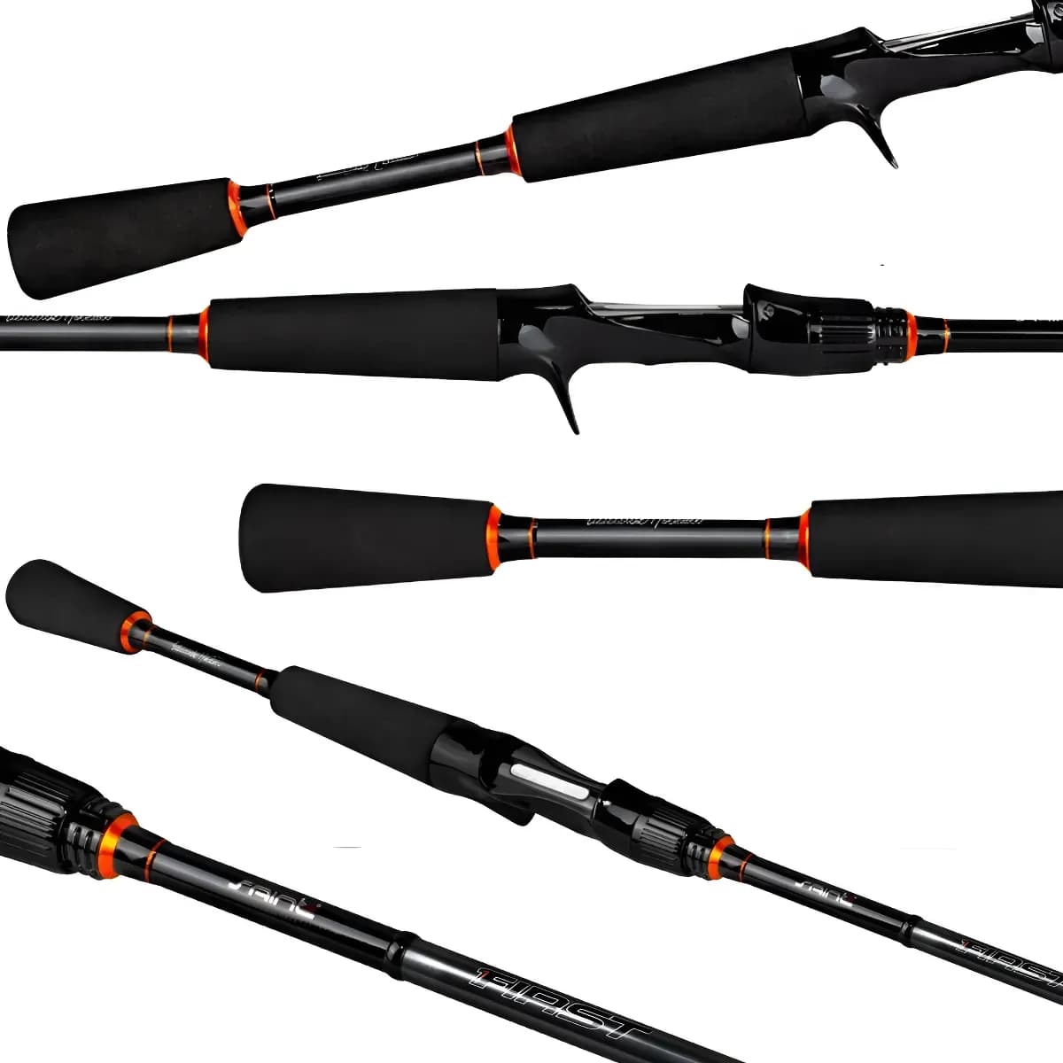 Vara Pesca Carretilha First 1,73mts 6-14lbs 581bc Carbon Im6