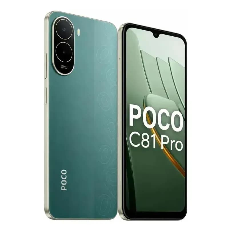 Xiaomi Poco C81 Pro 4G Dual Sim 256gb 4gb Ram Tela LCD 6,9" 120Hz 6000mah Fast Charge 15W Cor Verde