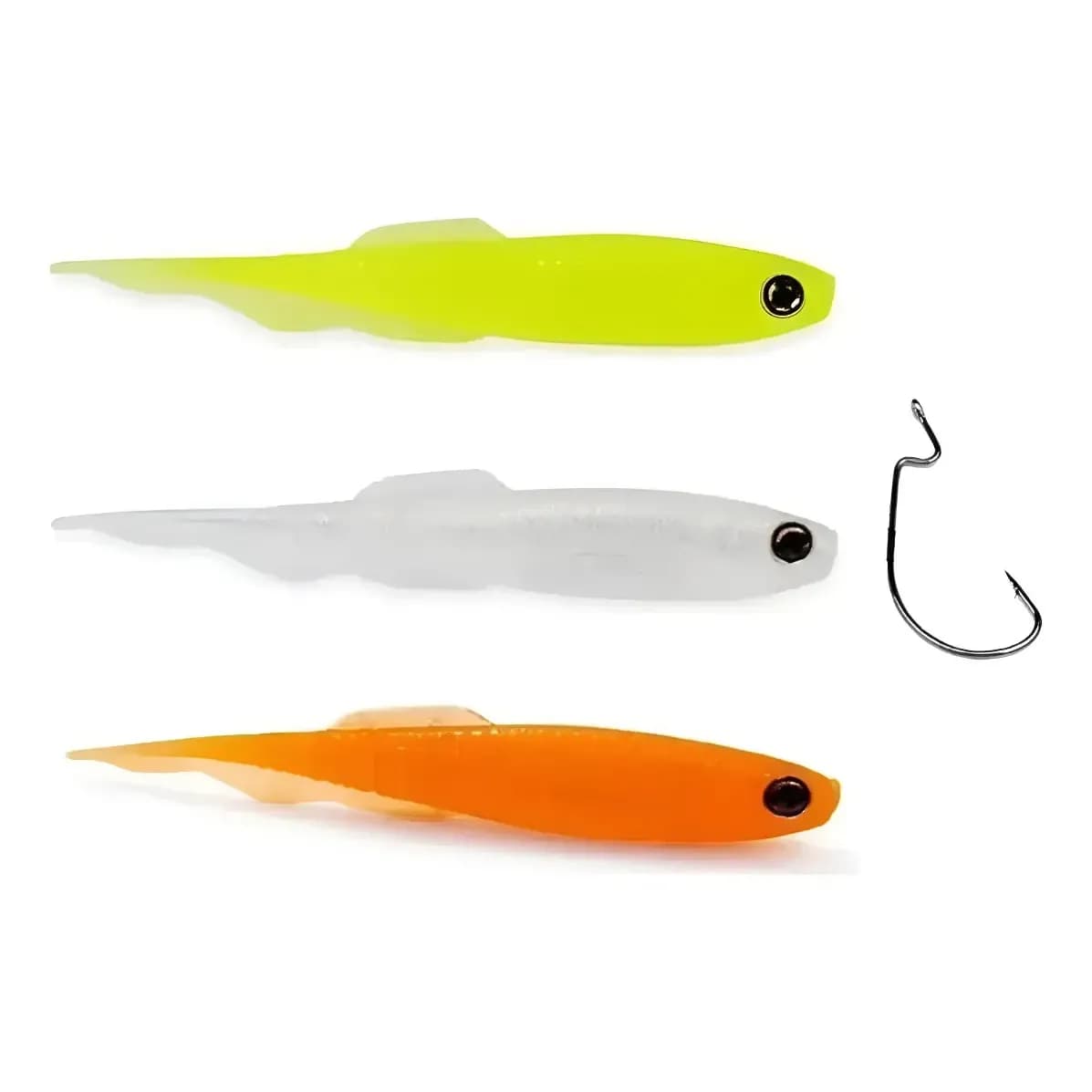 Isca Soft Monster 3x Bacashad By Fábio Baca 3 Uni + Cor Mellow / New Shine / Orange
