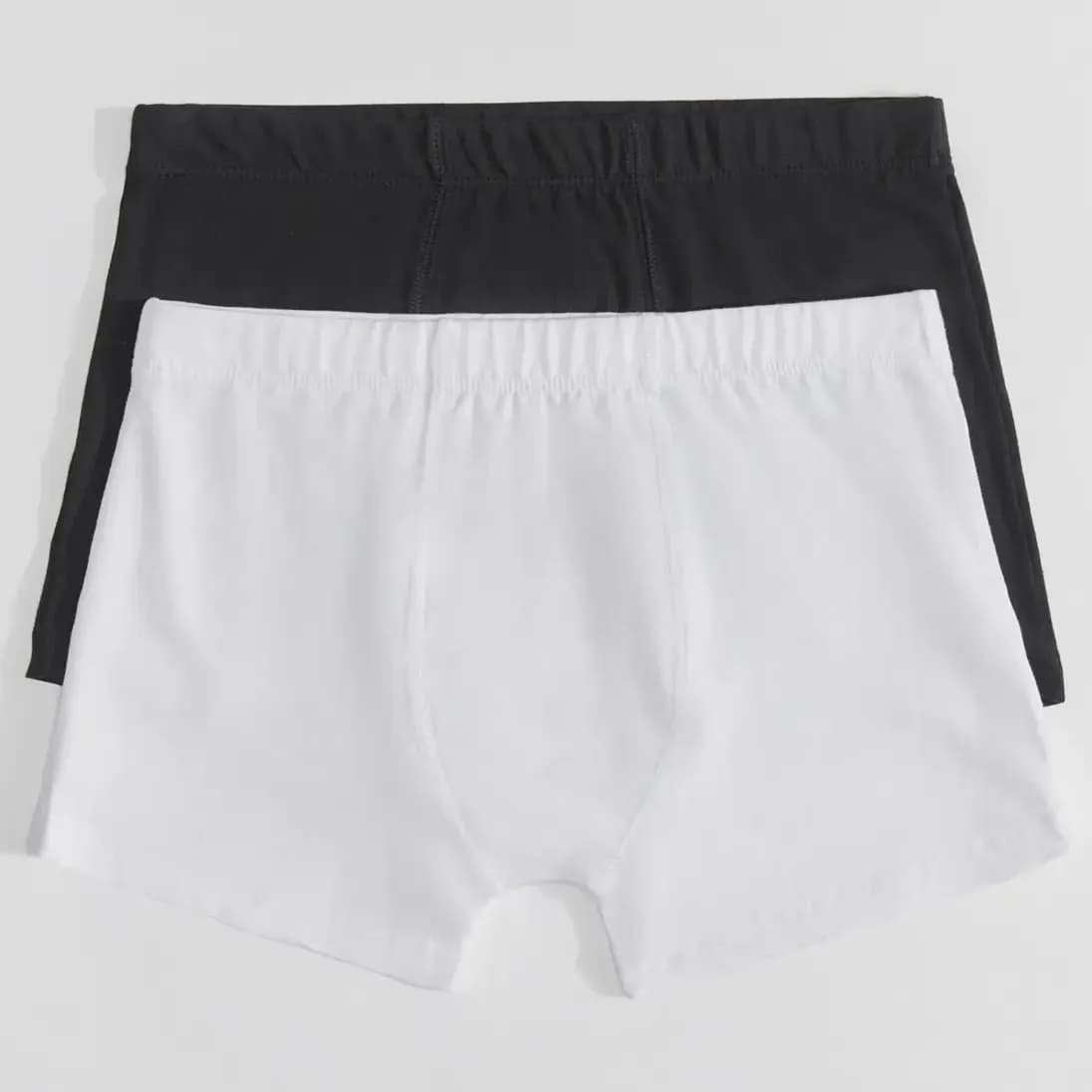 Kit Com 2 Cuecas Boxer Em Malha De Algodão Hering