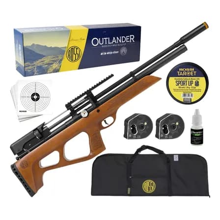 Carabina Pcp Rossi Outlander Bullpup Madeira 6.35mm Vr