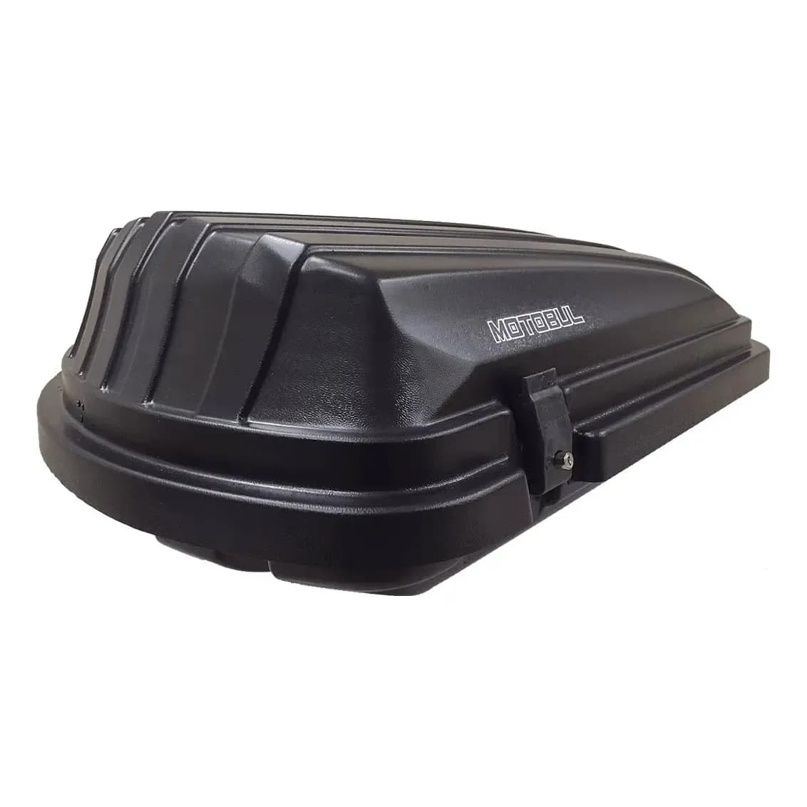 Bagageiro De Teto Maleiro Com Chave Motobul 300 Litros Preto Preto