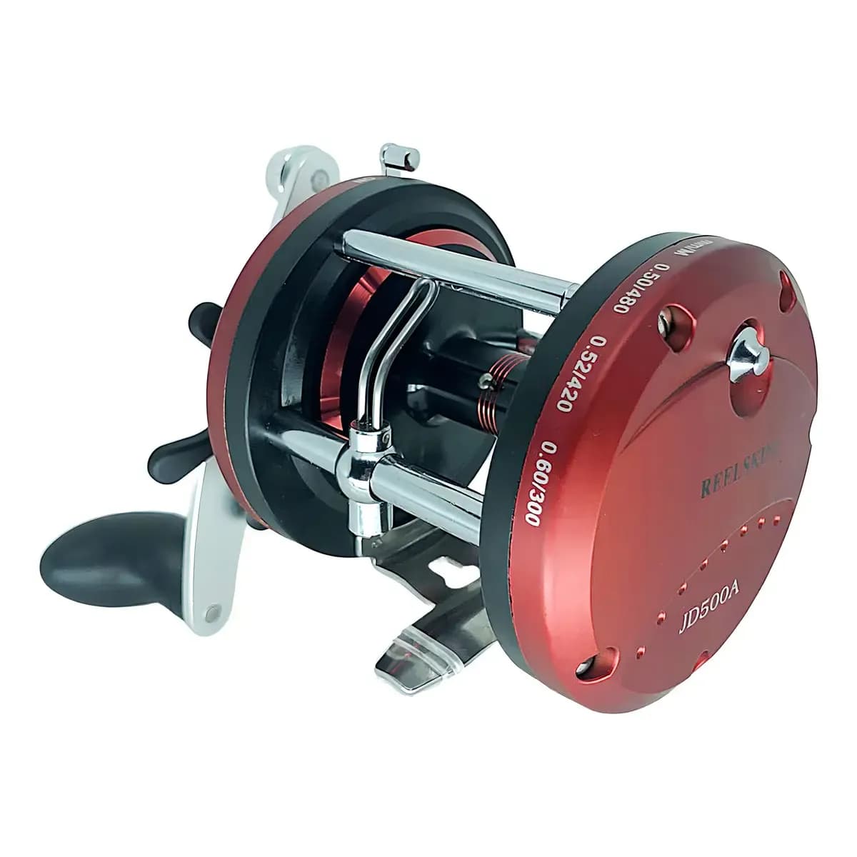 Carretilha Reelsking Jd 500a - 12  Rol Drag:28kg Pesca Pesada Lado da manivela Direito