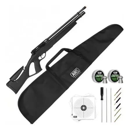 Carabina Gamo Pcp Coyote Black 5.5mm + Kit D Limpeza