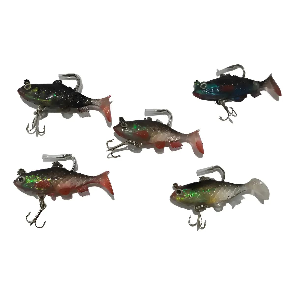 Isca  Artificial Maruri Soft Bait, Peixe  6cm