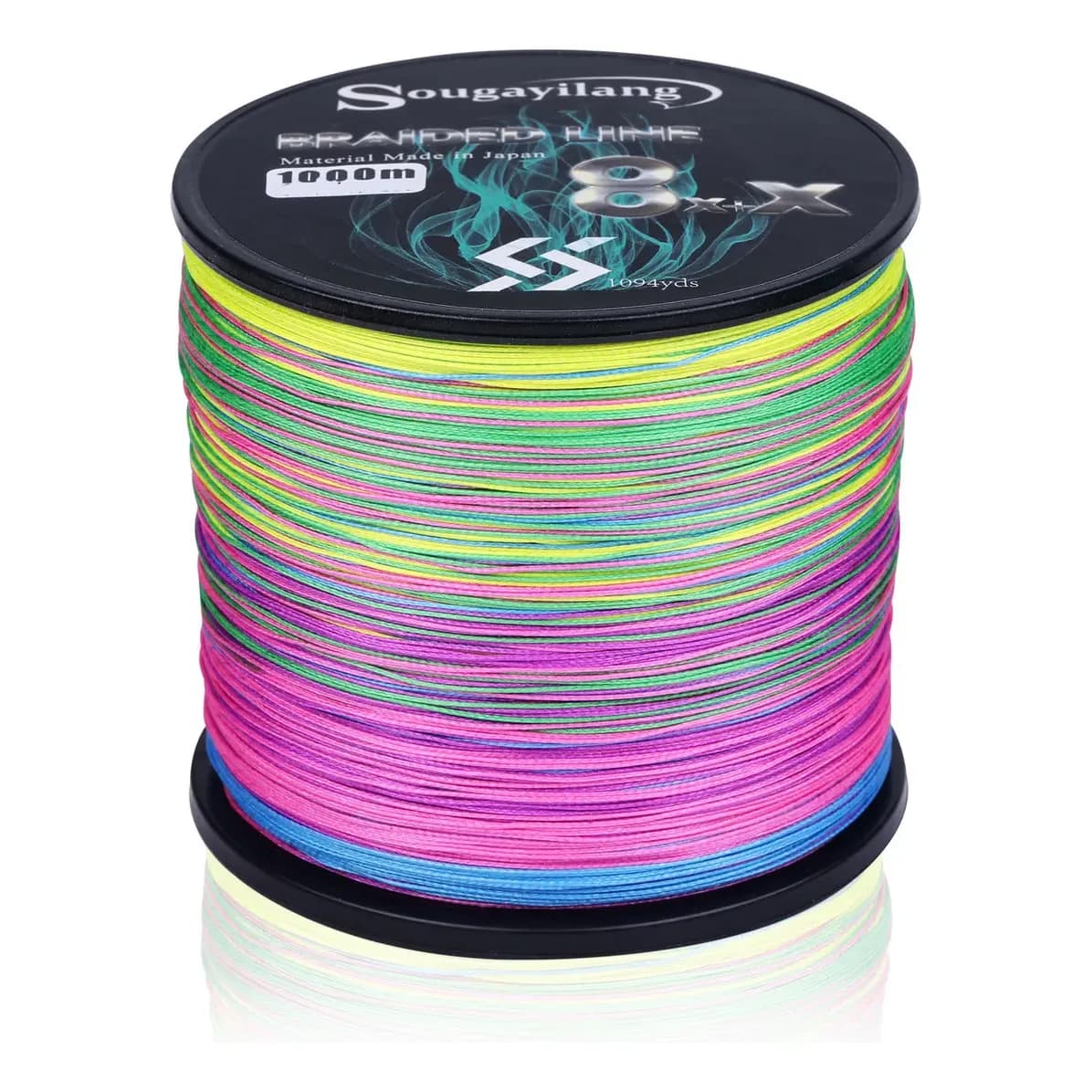 Linha Pesca Multifilamento 1000m 8  Fios Supertração X8