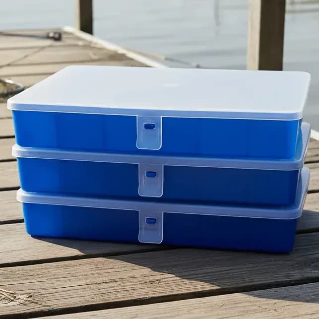 Kit 3 Unidades Estojo Organizador Isca Artificial Blackpearl