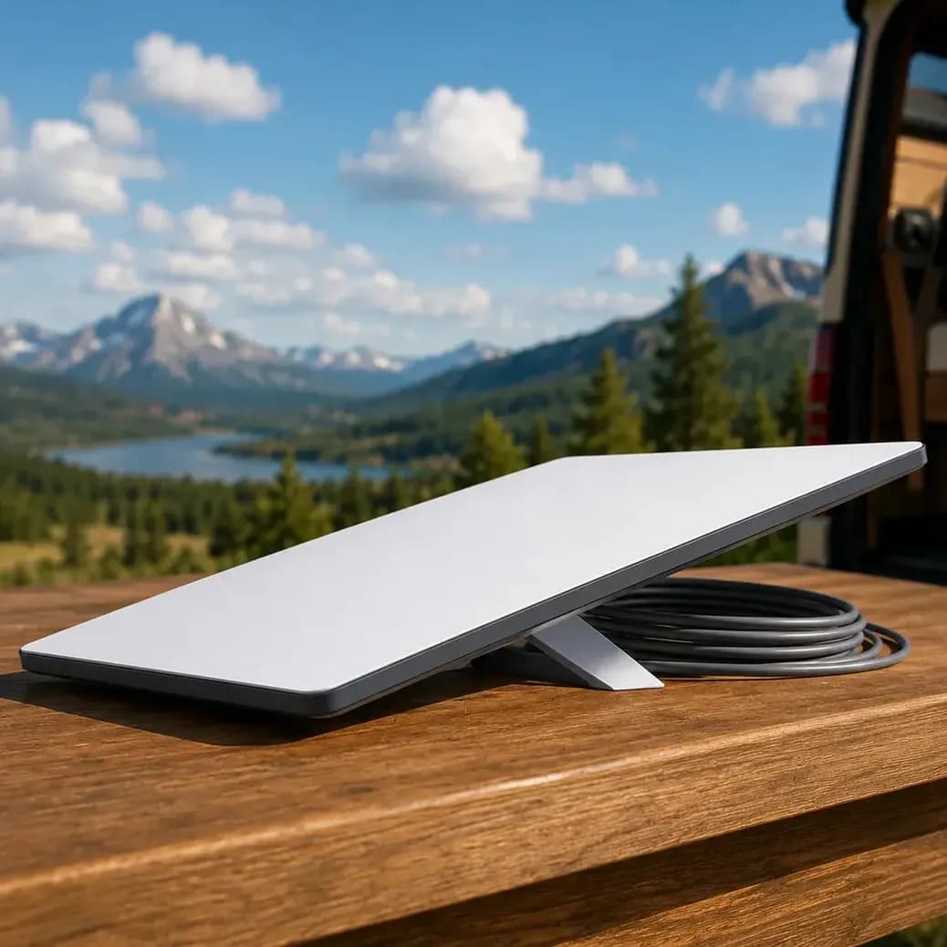 Kit de Internet Via Satélite Starlink Mini Branco