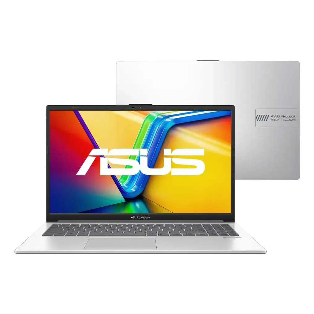 Notebook Asus Vivobook Go E1504GA Intel Core I3 N305 4Gb Ram 256Gb Ssd Linux Keepos Tela 15,6 Fhd Silver - Nj447