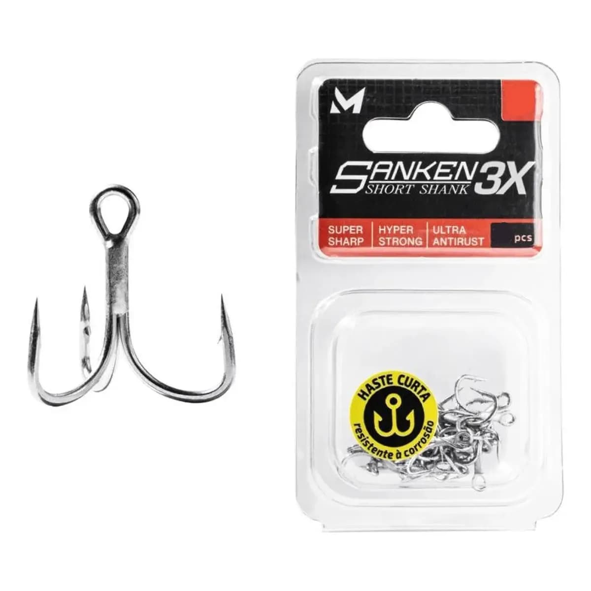 Marine Sanken 3x Varios Tamanhos Cartela Com 16uni