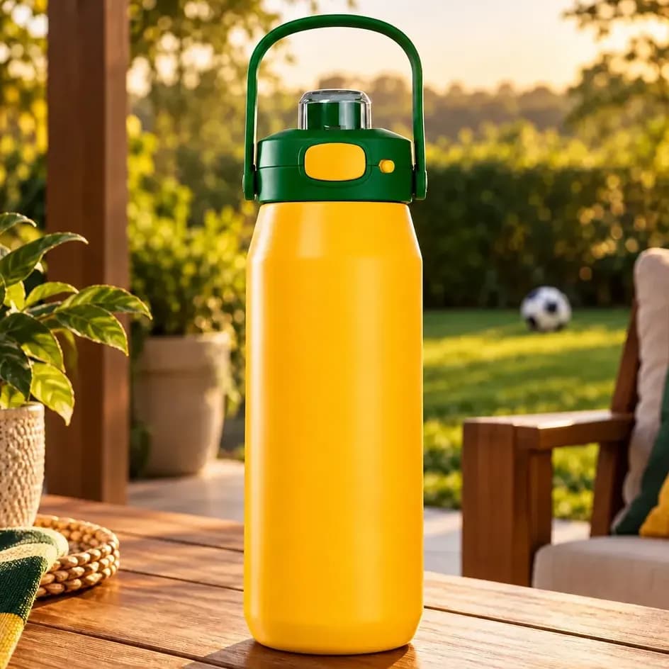 Garrafa Térmica Ntk Isomax 750ml C/alça Bike Camping Trilha
