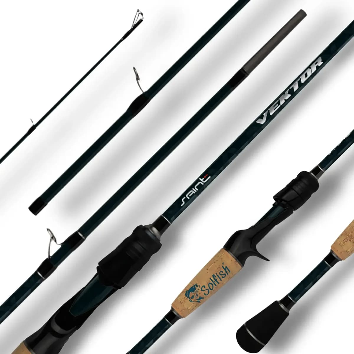 Saint Vektor Carretilha 1,73m 25lbs 2partes
