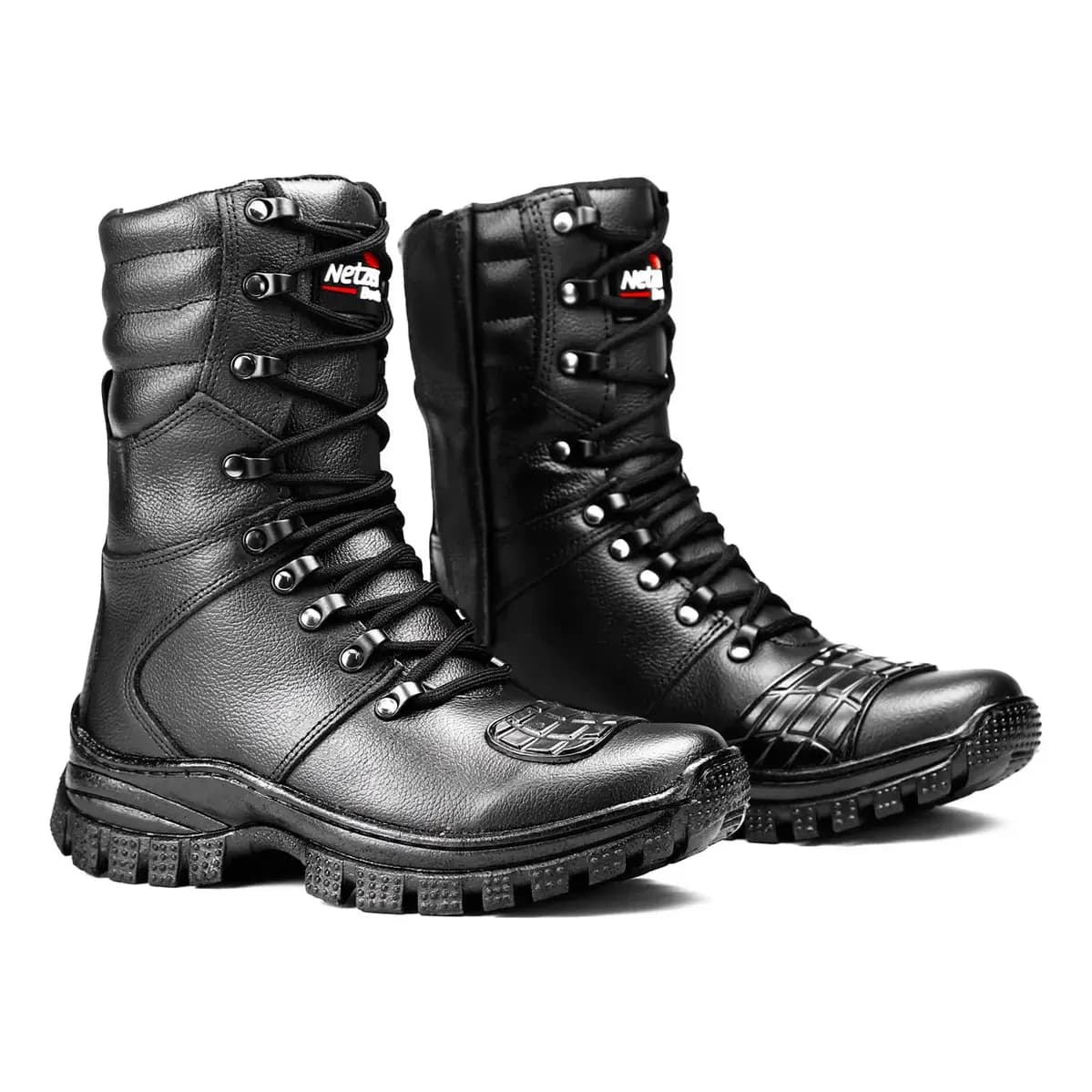 Bota Coturno Militar Masculino Cano Médio Trilha Tático