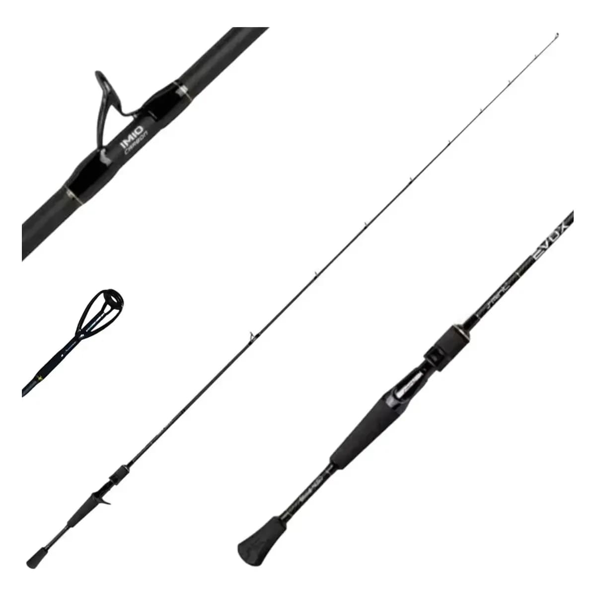 Vara de Pesca Carretilha Saint Evox Carbono 1.73m 7-17lbs