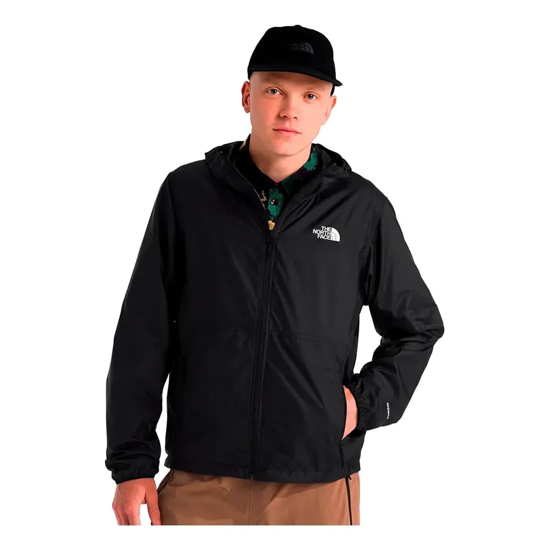 Jaqueta The North Face Cyclone Corta Vento Preto Masculino
