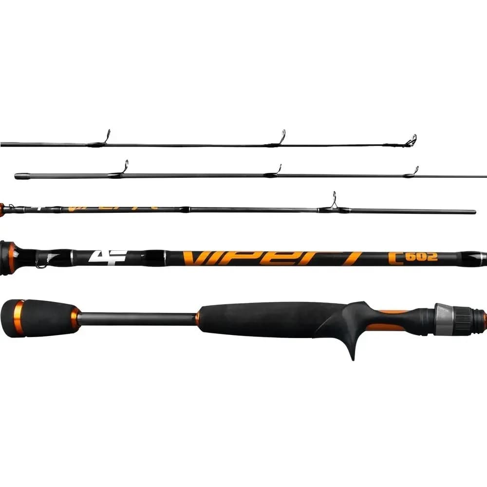 Vara De Carretilha Carbono Viper 1.80m 17lbs Albatroz