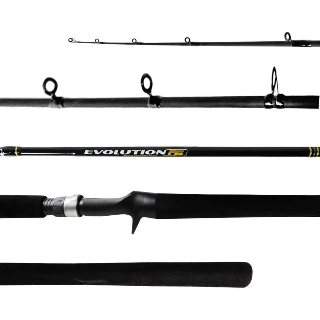 Vara Carbono Marine Evolution G3 651 (1,95m) 30lb Carretilha