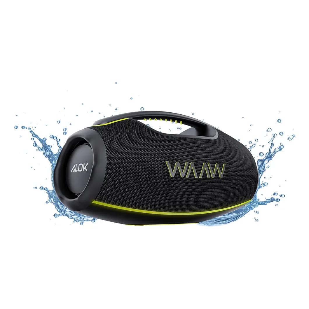 Caixa de Som Portátil Boombox Bluetooth WAAW by Alok Hyperboom 1000 A Prova D’Água 180W