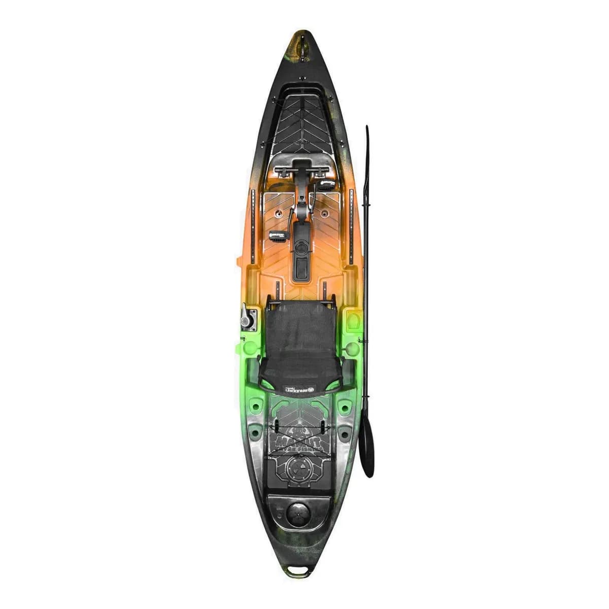 Caiaque Pesca Mamut Kayak Fishing Sem Pedal Brudden Com Leme