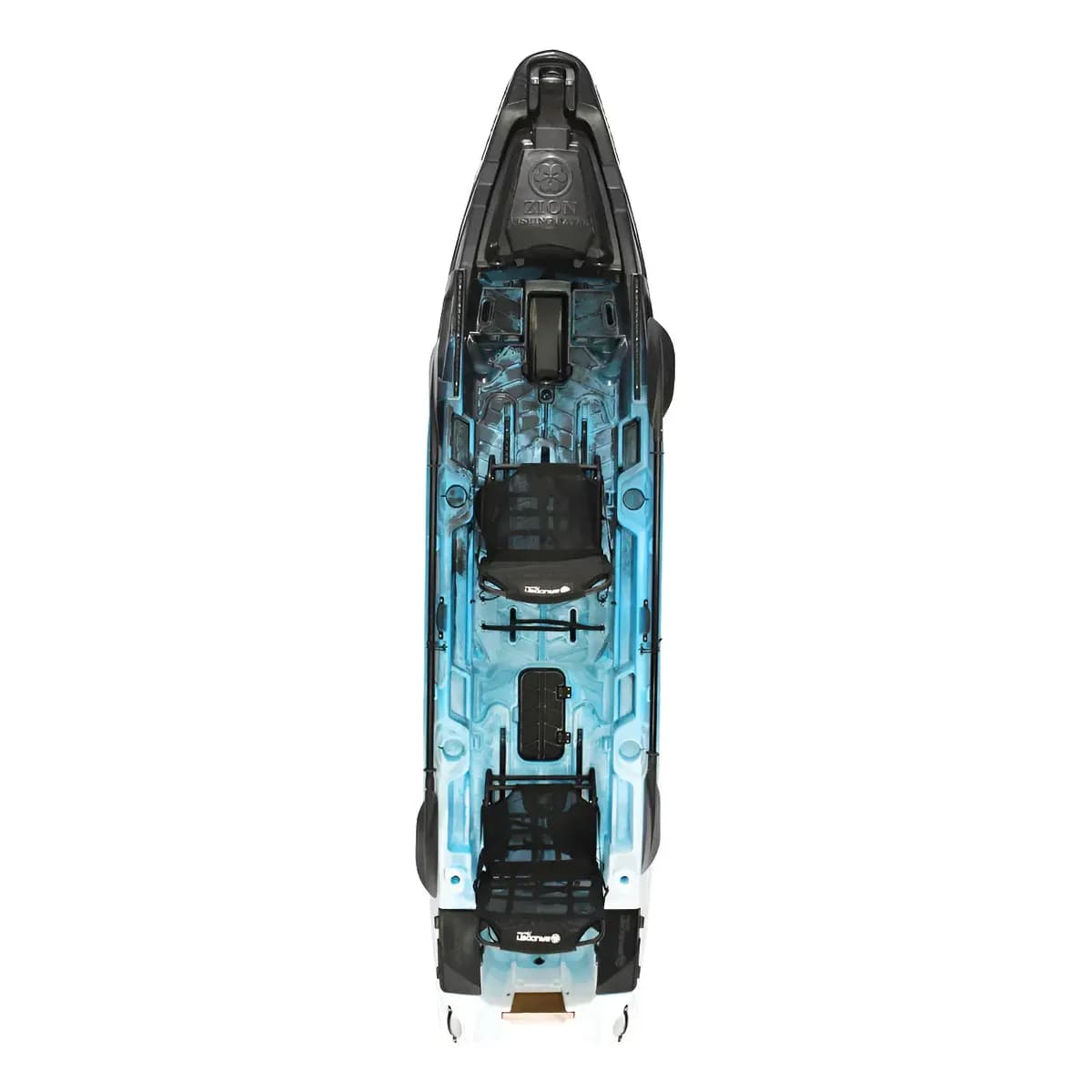 Caiaque Zion Kayak Fishing Brudden Náutica Pesca Motor Cor Blue Night
