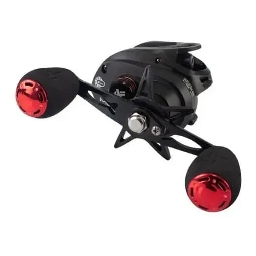 Albatros Carretilha M21 esquerda preto/vermelho