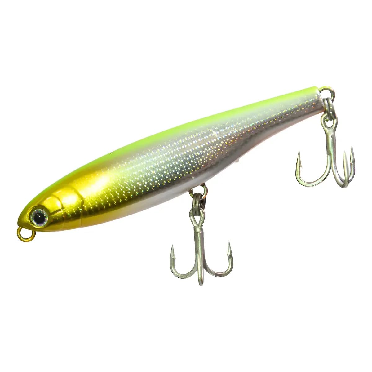 Isca Artificial Nelson Nakamura Magic Stick 90 p/ Robalos e Tarariras Verde Limão 14g
