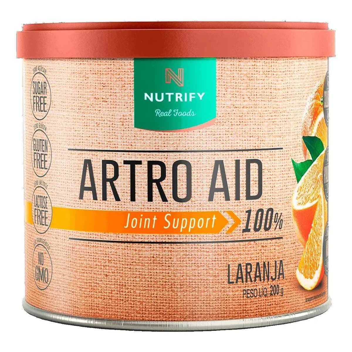 Nutrify Artro Aid Colágeno Tipo 1 E 2 Com Ácido Hialurônico