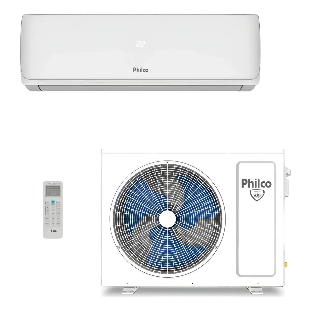 Ar-condicionado Split Hw Philco Pac24fi 24.000 R-32 Fr Cor Branco