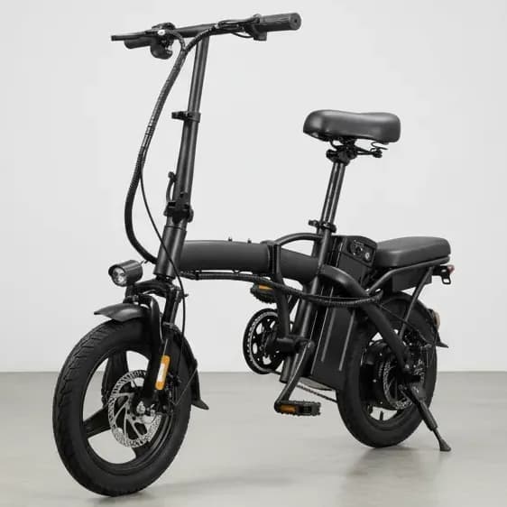 Bicicleta Elétrica Dobrável Zj Scooter 550W 25km/h 48V 12a
