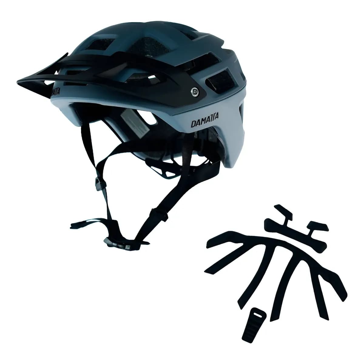 Capacete Ciclismo Damatta Bike Dirt + Kit De Forro Extra