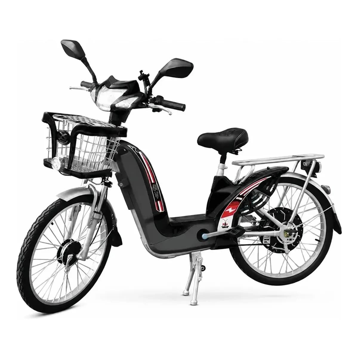 Bicicleta Elétrica Bikelete Pop 500w Bateria Lítio 48v 15ah Preto 13