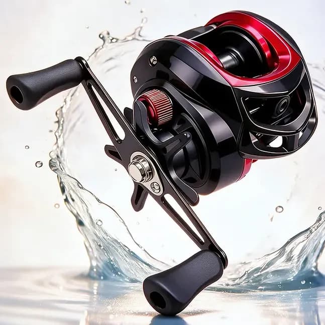 Carretilha Molinete Pesca,18+1 Rolamentos 7.2:1 Pescaria