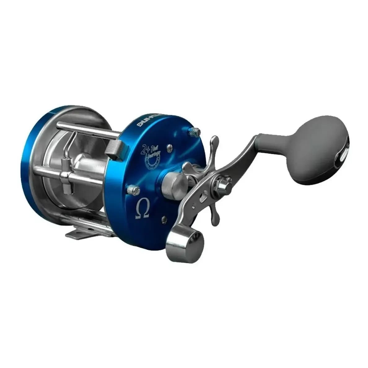 Carretilha Perfil Alto Albatroz Omega 80 Azul Direita