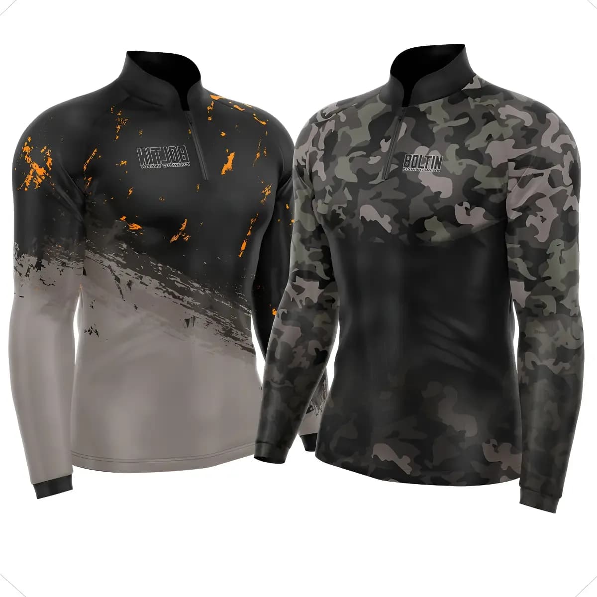 Kit Com  2 Camisa Pesca Proteção Uv50+ Tecido Frio Térmico