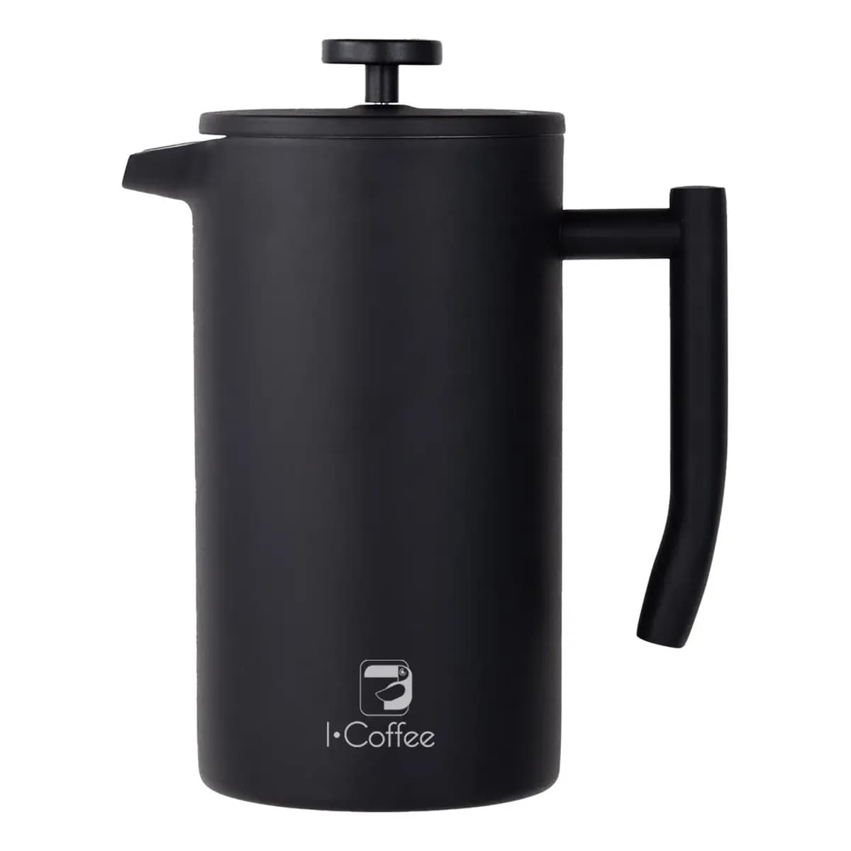 Icoffee Cafetera Prensa Francesa Acero Inox Doble Pared700ml Preto