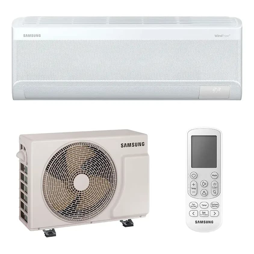 Ar Condicionado Samsung Inverter WindFree Connect 12.000 BTUs
