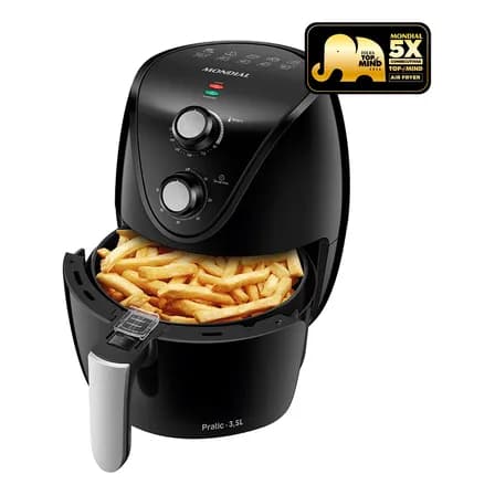Fritadeira Sem Óleo Air Fryer 3,5L Mondial 1500W