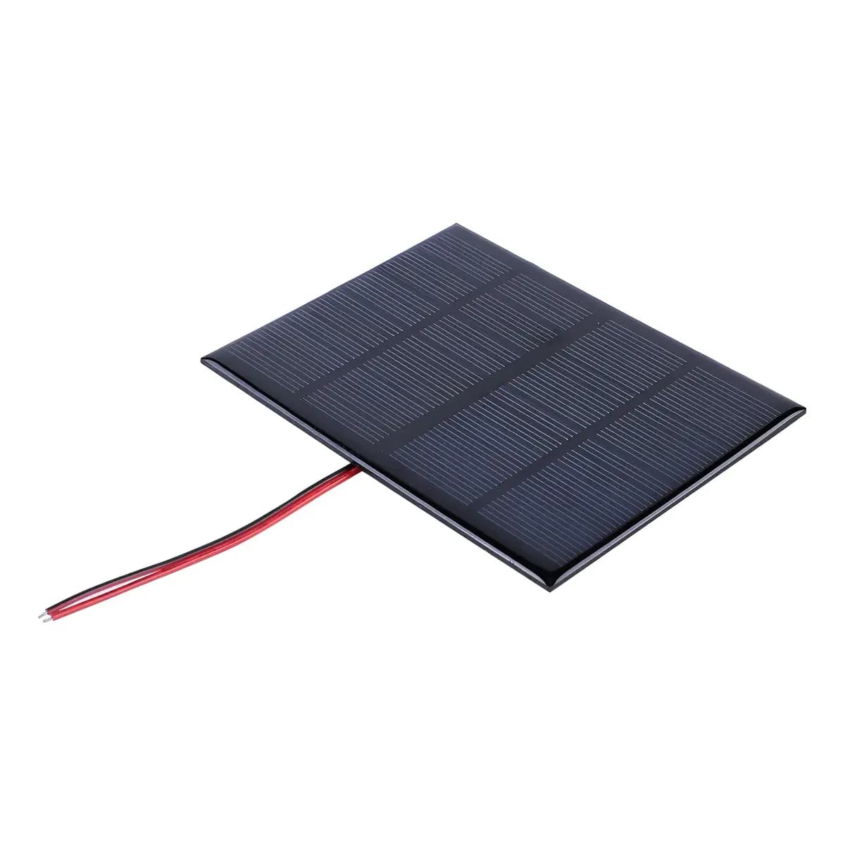 Mini Painel Solar Pequeno 3w 12v Carregador Portátil Top!!! Preto 12v