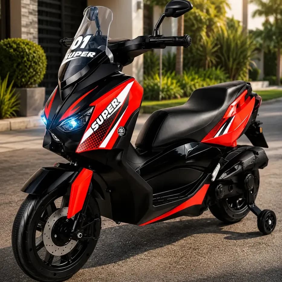 Moto Elétrica Scooter Infantil 12v Revvo Xr Bang Toys