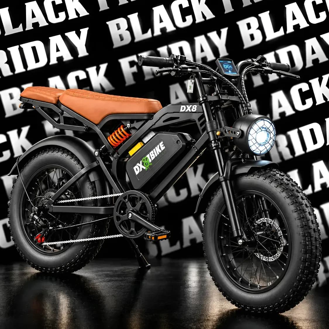 Bicicleta Elétrica Exxotico V9 Max 1000w Aro 20 Marrom Marrom-claro
