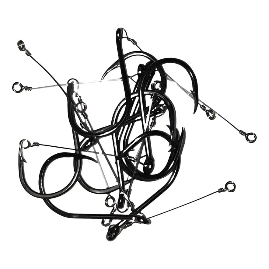 Anzol Chinu Marine Sports Encastoado P/ Piaparas - 50 Pçs