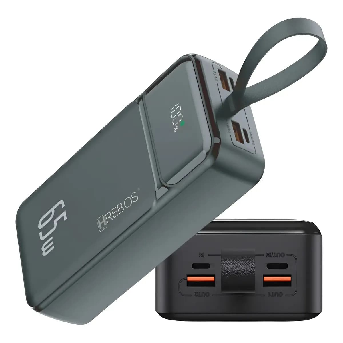 Carregador Bateria Portátil 30.000 Power Bank Turbo 65w Usbc